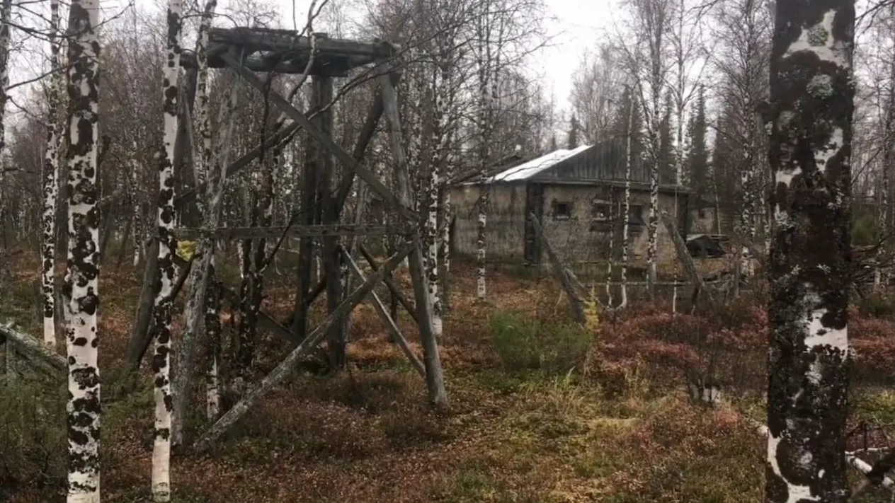 Постройки одного из лагерных пунктов на Ямале. Фото: из личного архива Сергея Кузнецова