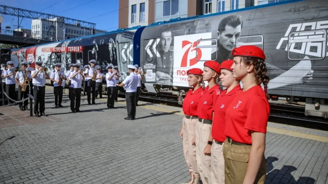 В этом году выставка-музей «Поезд Победы» посетит 15 регионов. Фото: предоставлено пресс-службой губернатора ЯНАО