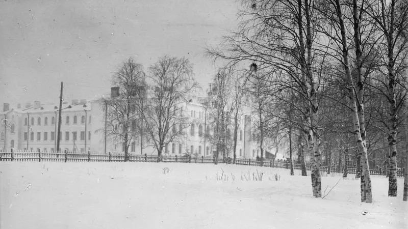 Архангельская духовная семинария. Фото 1918 года. Источник: pastar.ru