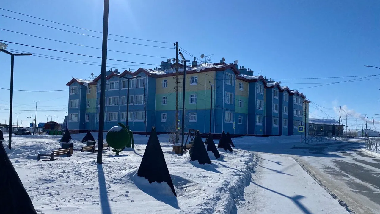 На Заполярной в планах — разместить новую детскую площадку. Фото: Анастасия Ульянова / «Ямал-Медиа»