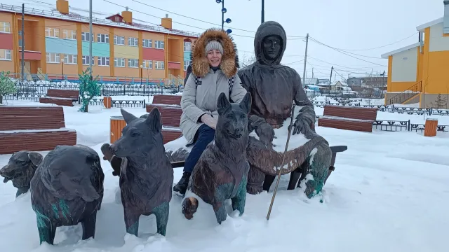 Командировка в поселок Белоярск. Фото из личного архива Полины Фоминовой