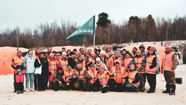 Один день съезда спасатели посвятили отработке поисков «пропавших». Фото: предоставлено пресс-службой губернатора ЯНАО